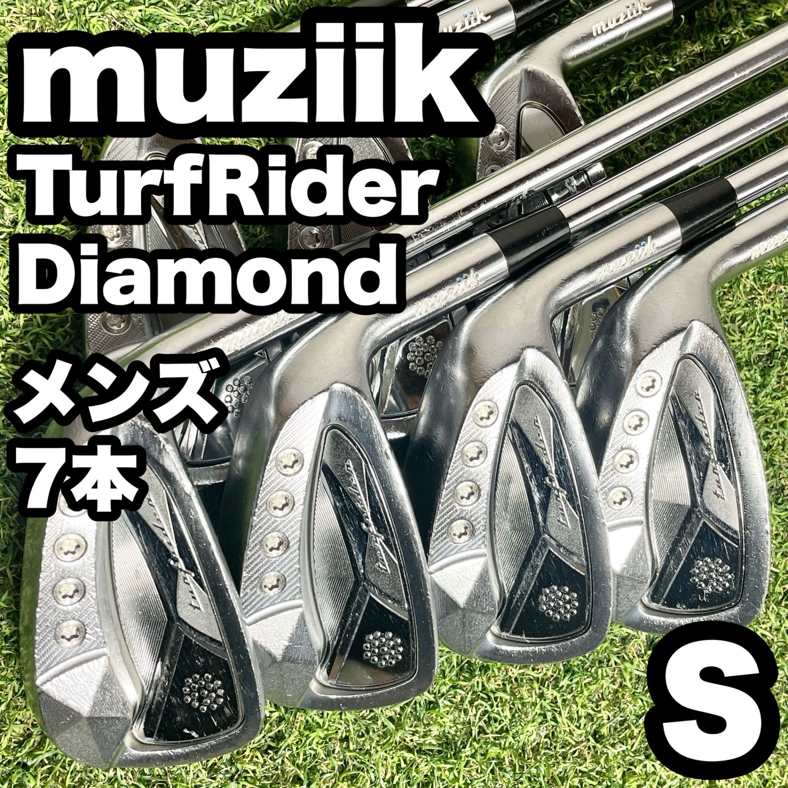 muziik TurfRider Diamond FORGED ムジーク ターフライダー 