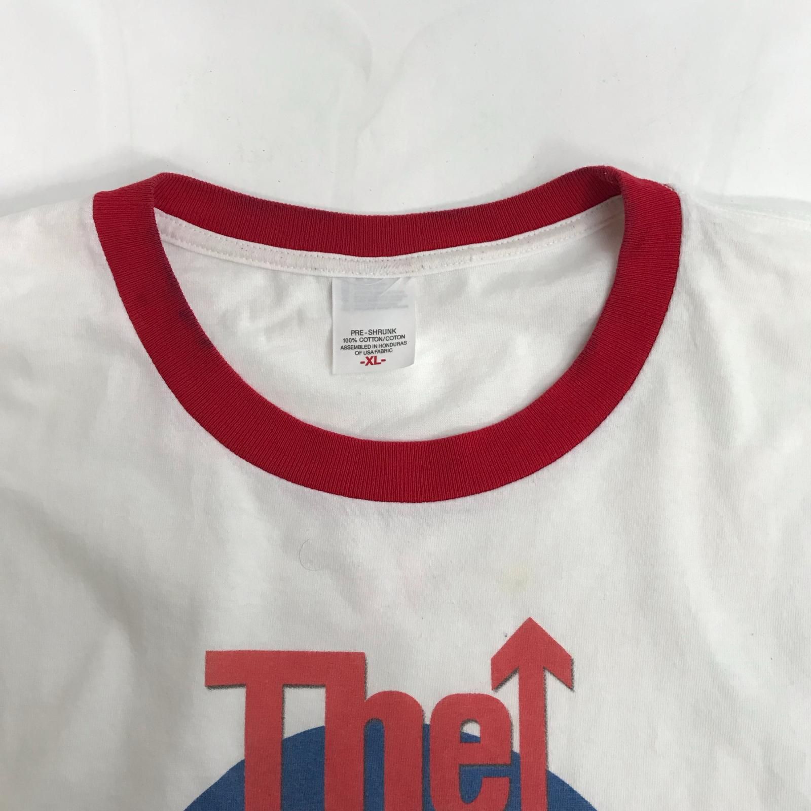The Who/ザ・フー☆半袖リンガーTシャツ/バンドTシャツ【メンズXL/白