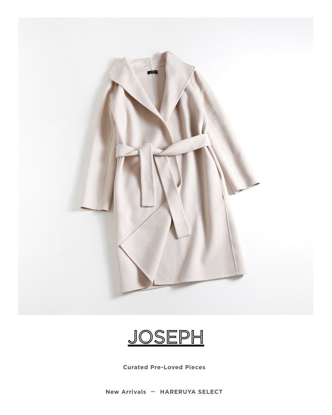 937y*JOSEPH ジョゼフ ウールカシミヤ ロング リバーコート - メルカリ