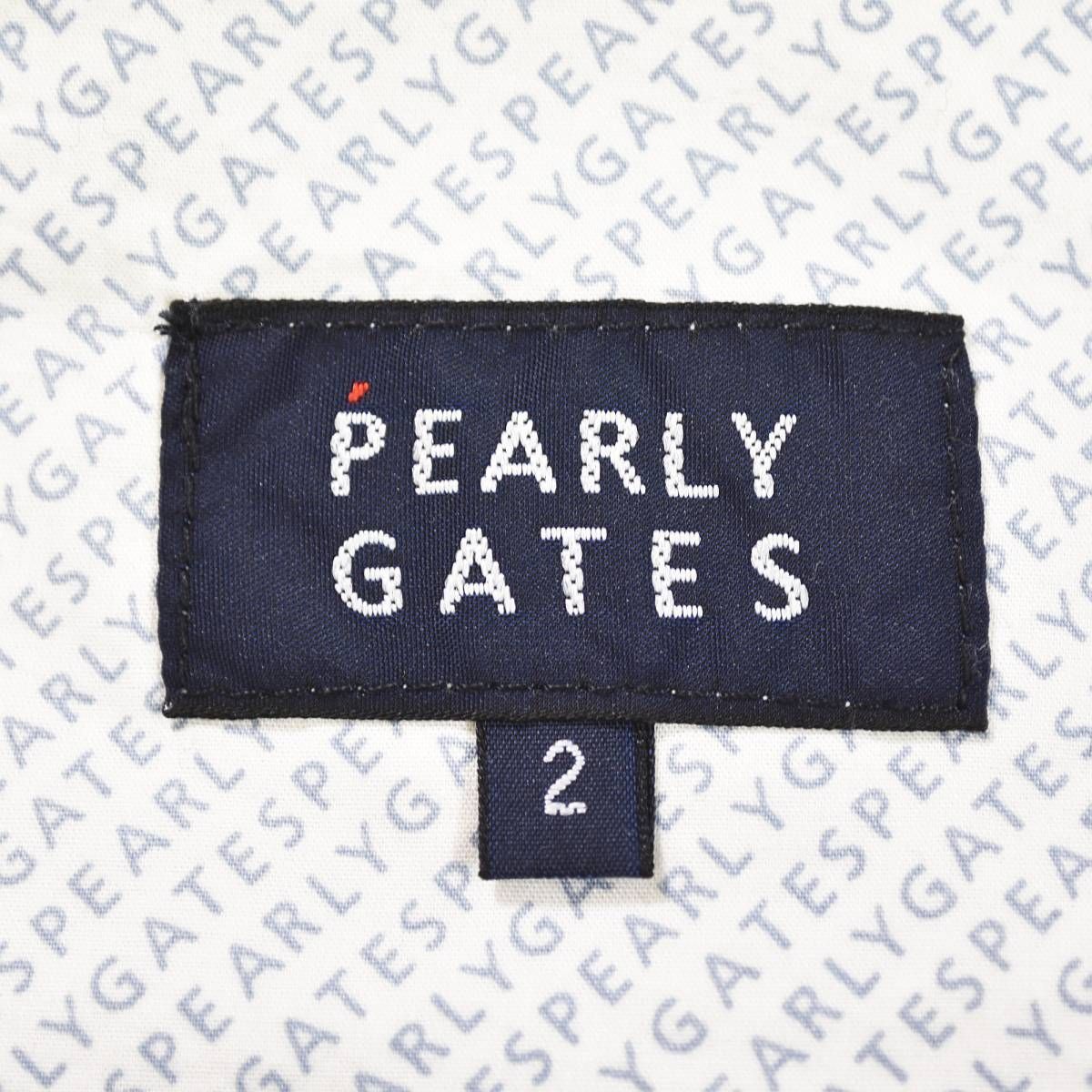美品】 パーリーゲイツ PEARLY GATES テーパード ストレッチ コットン