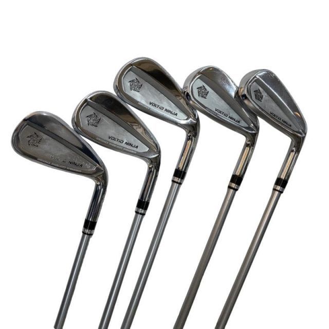 中古】 カタナゴルフ VOLTiO NINJA HYBRID IRON 7S アイアンセット IR
