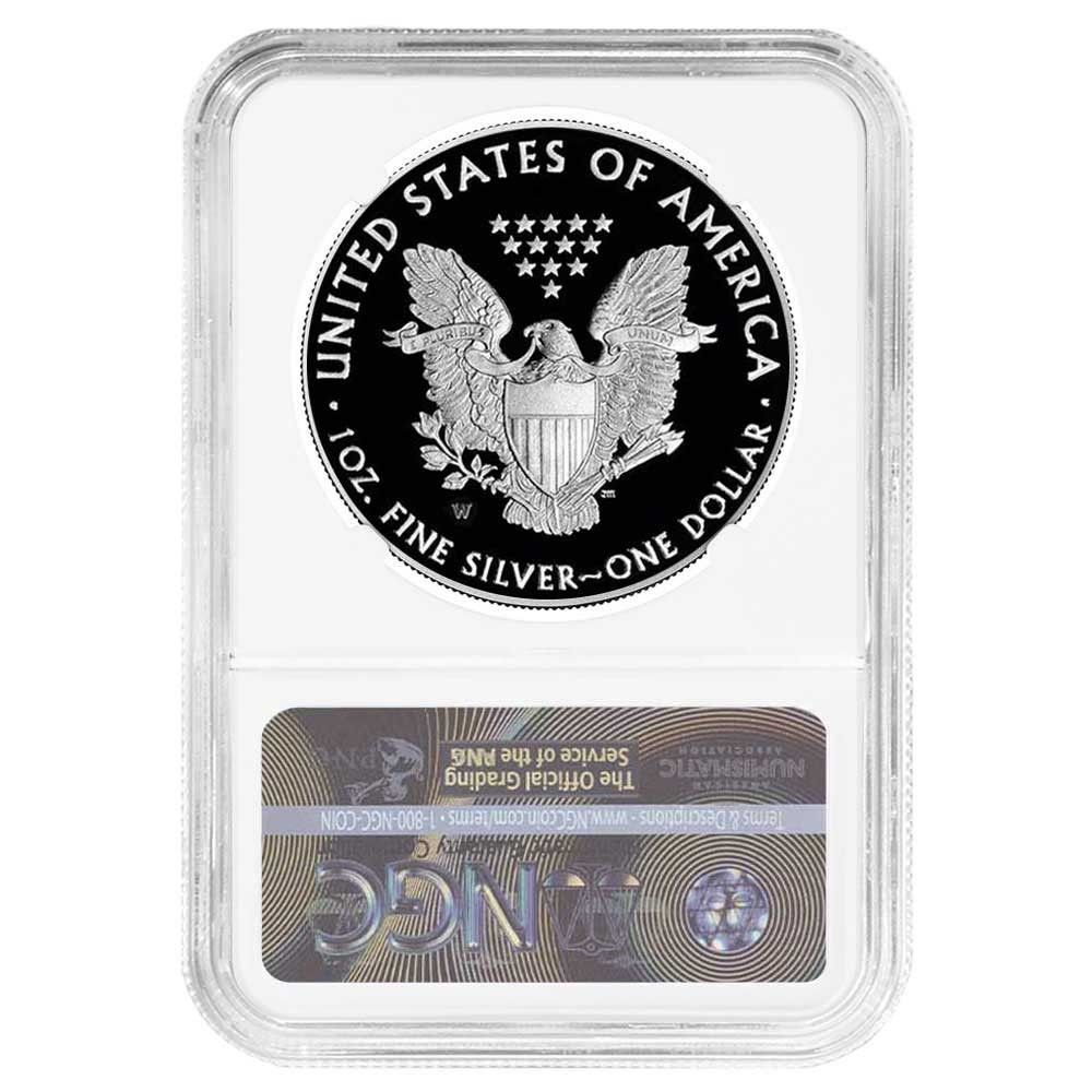 2020-W プルーフ 1ドル アメリカン シルバー イーグル NGC PF70UC