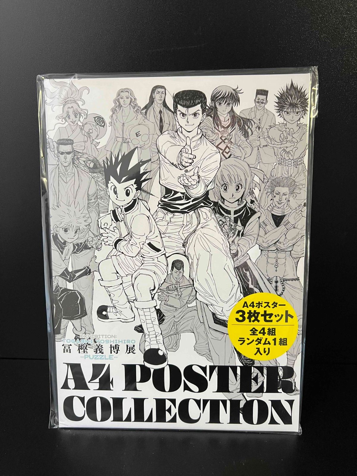 冨樫義博展 PUZZLE 幽遊白書 HUNTER×HUNTER 描き下ろしキービジュアル