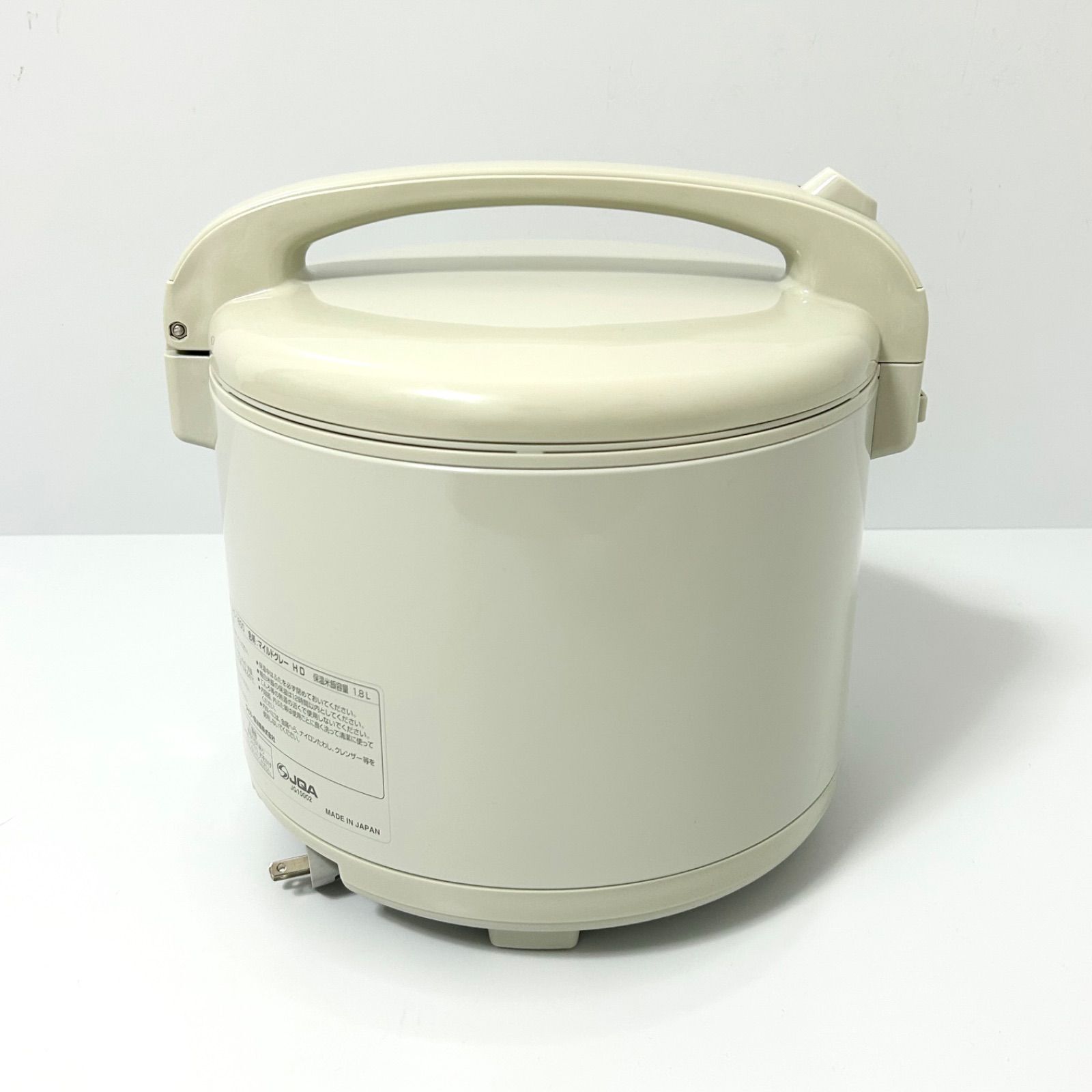 TIGER タイガー魔法瓶 電子ジャー 保温専用 マイルドグレー JHD-1800