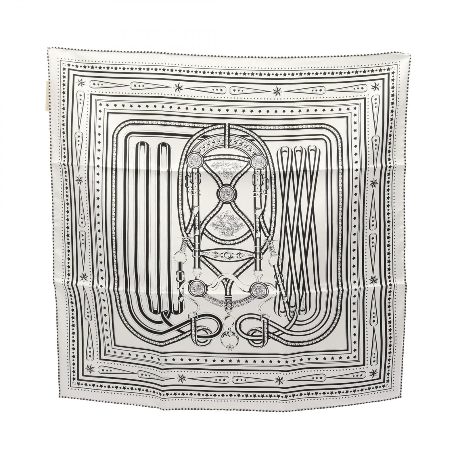 HERMES エルメス カレ55 Grand Tralala Bandana スカーフ - メルカリ