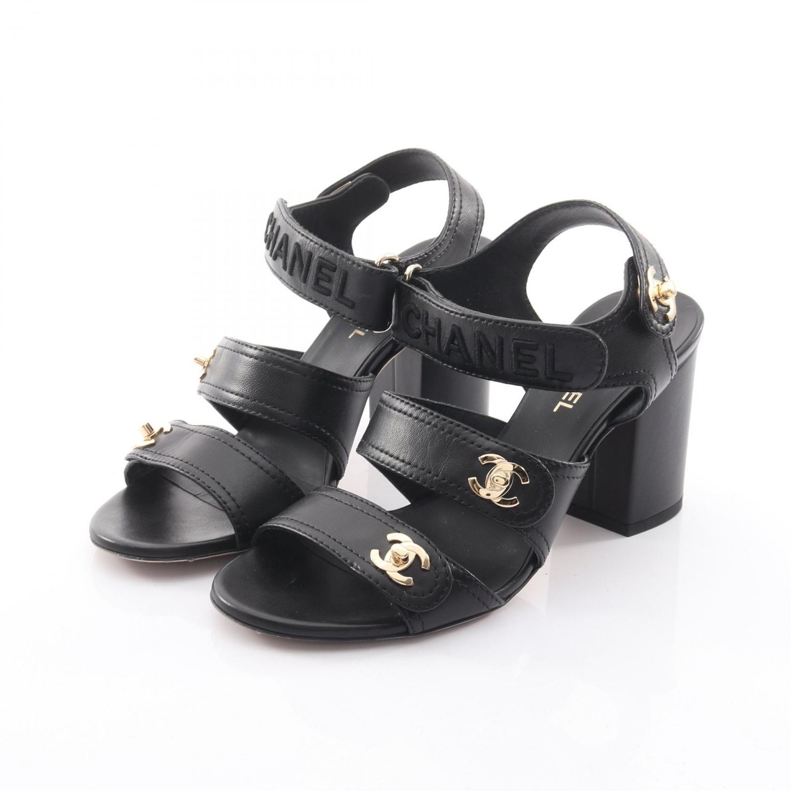 CHANEL シャネル ココマーク サンダル - メルカリ