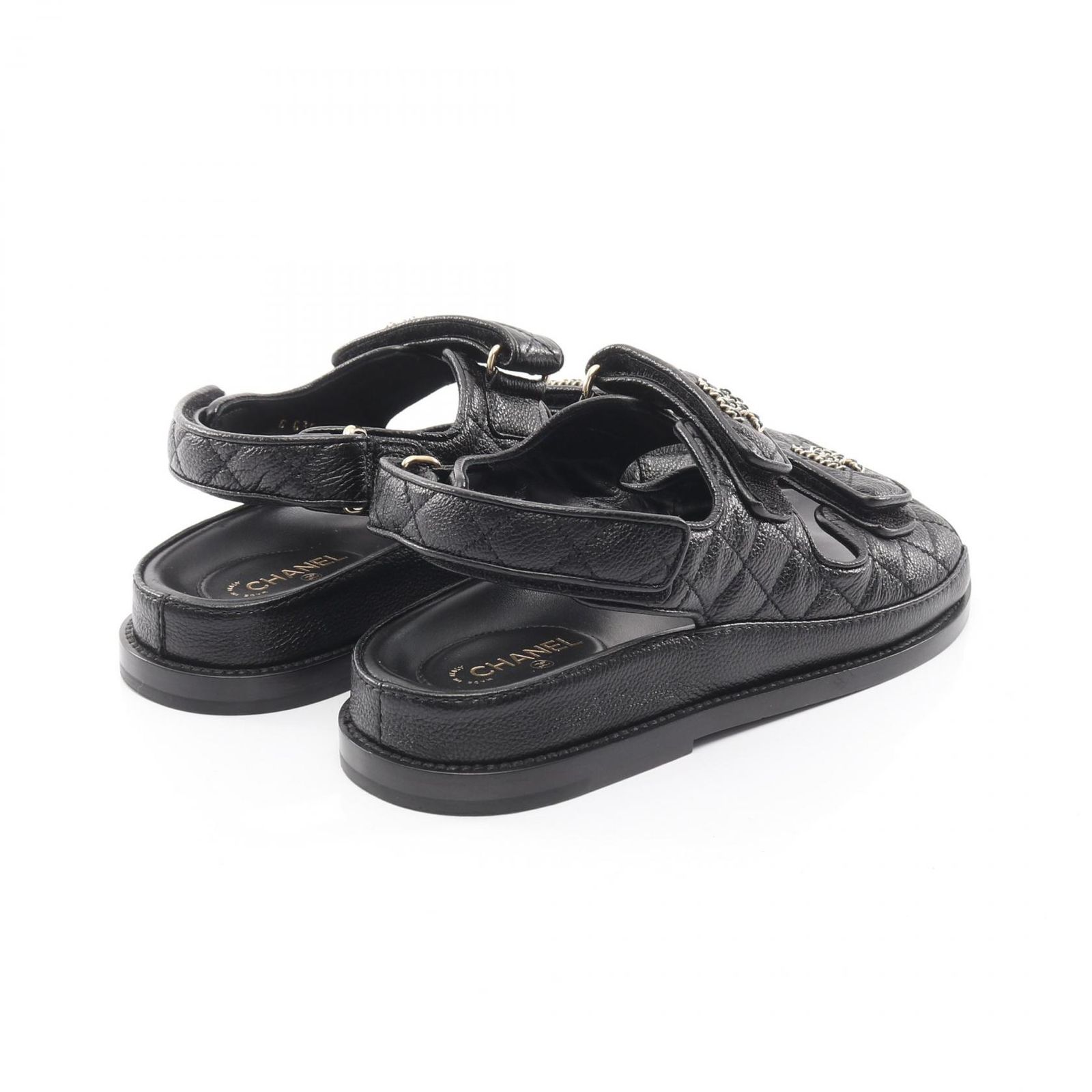 CHANEL シャネル 19 ディズヌフ マトラッセ サンダル - メルカリ