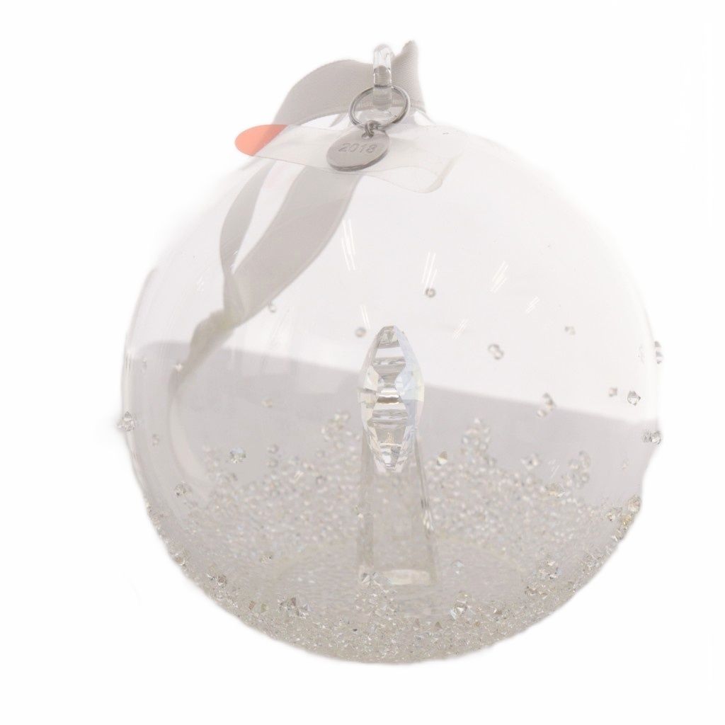 スワロフスキー クリスマスボール 2018 スワロフスキー SWAROVSKI 2018 クリスマスボールオーナメント 流れ星