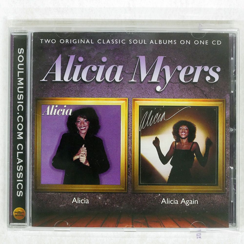 国内盤 ALICIA MYERS/ALICIA / ALICIA AGAIN/SOUL MUSIC.COM RECORDS