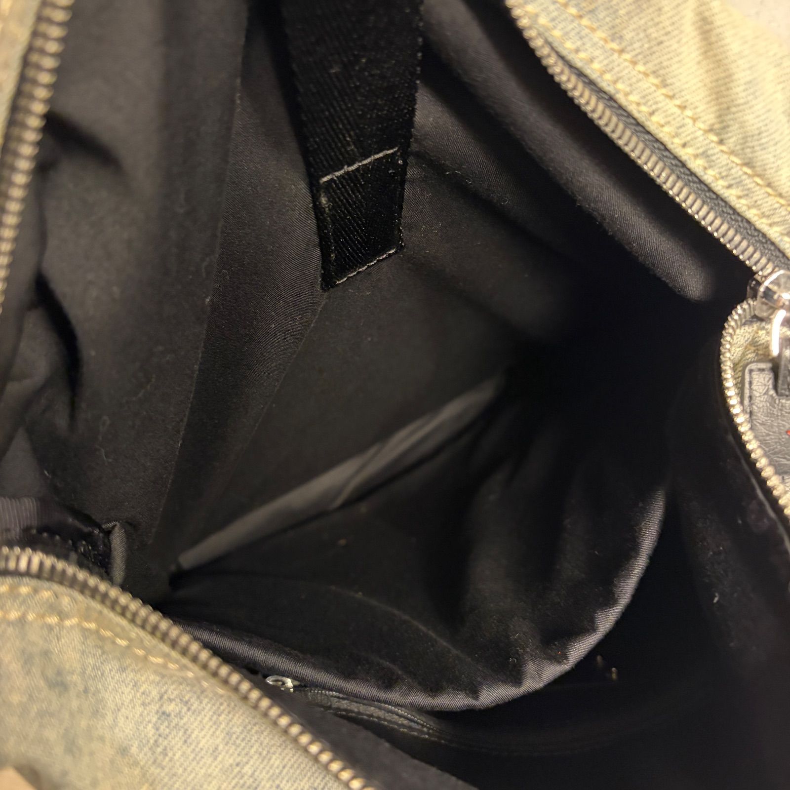 ✨DIESEL ディーゼル デニム リュック バックパック 合皮ダメージあり 