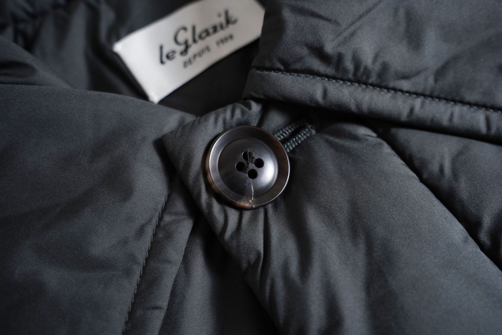 932t*美品 LE GLAZIK ルグラジック 中綿ロングコート 36 S