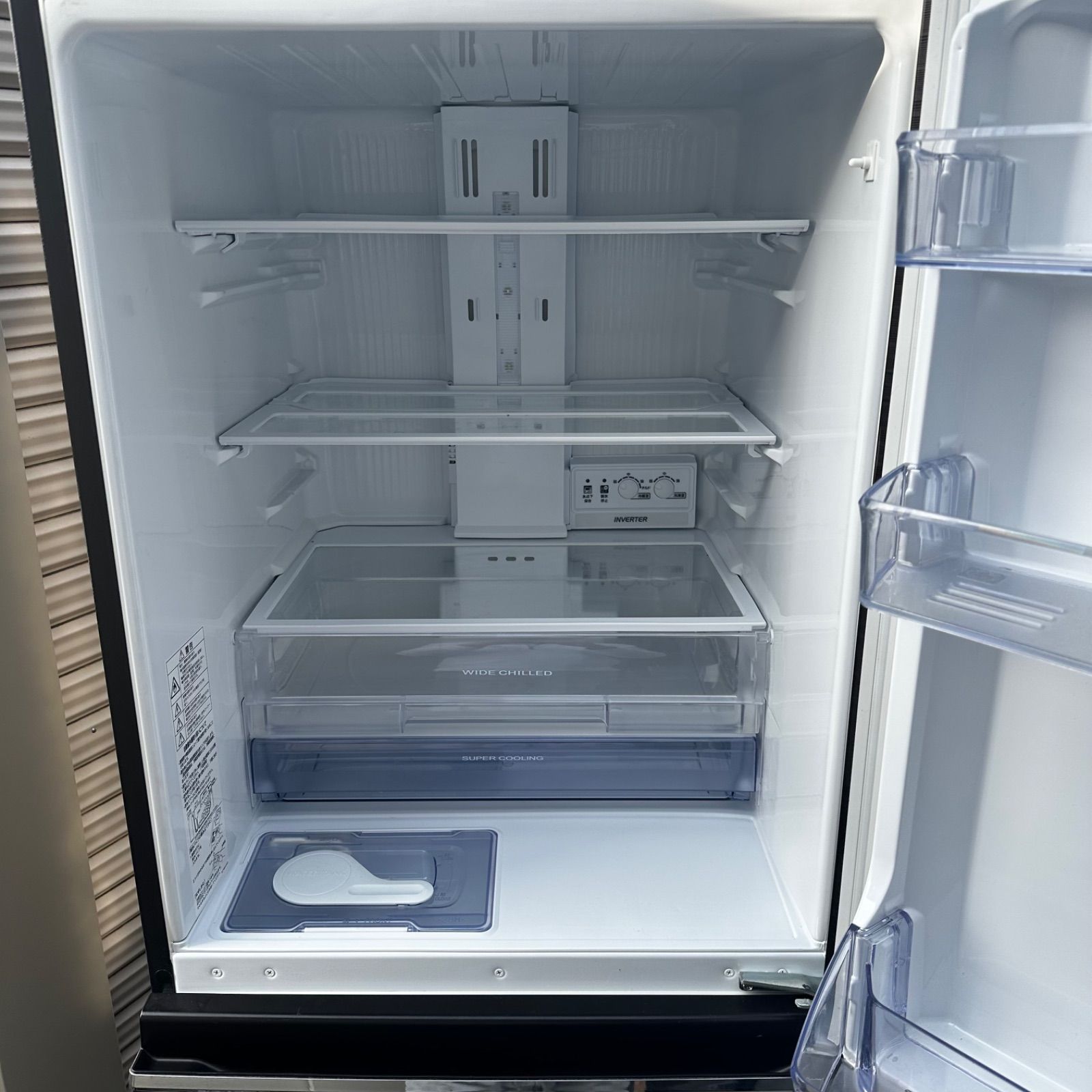 三菱ノンフロン冷凍冷蔵庫　2019年製　MR-CX33D-W　配送可　清掃済 三菱ノンフロン冷凍冷蔵庫 2019年製 MR-CX33D-W 配送可 清掃済 mrcx33