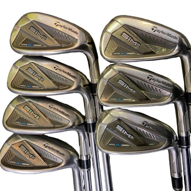 テーラーメイドSIM2MAX アイアン7本セットKBS MAX MT85S SIM 右用 テーラーメイド 2021年 SIM2 MAX アイアンセット 7本 (#5-9