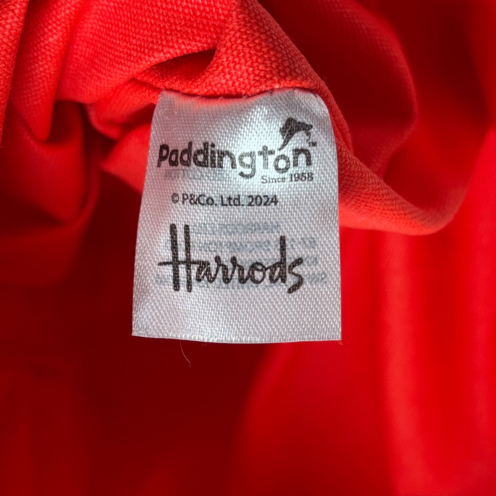 Harrods】新品 ハロッズ パディントン ミニサイズ コットンキャンバス 