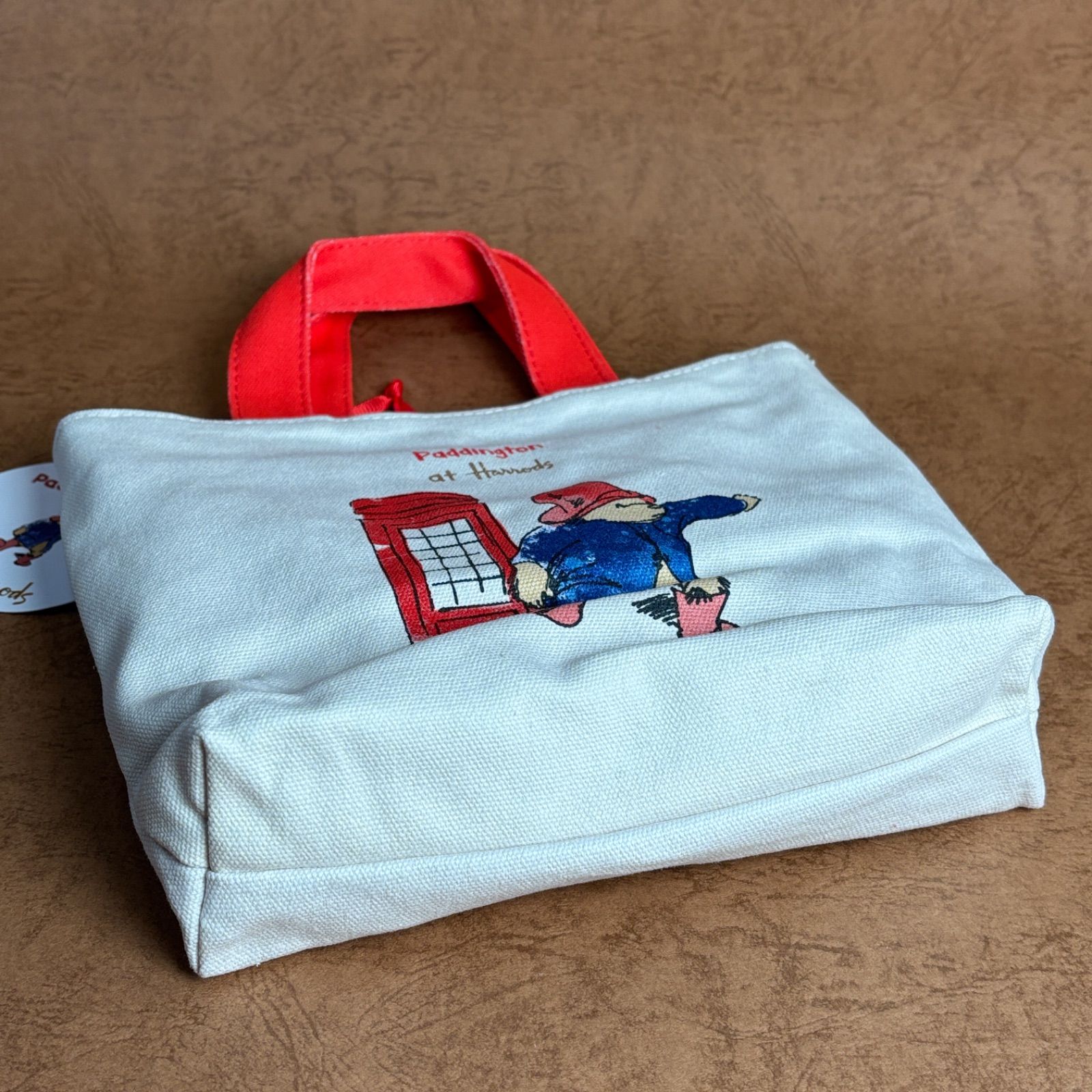 Harrods】新品 ハロッズ パディントン ミニサイズ コットンキャンバス 