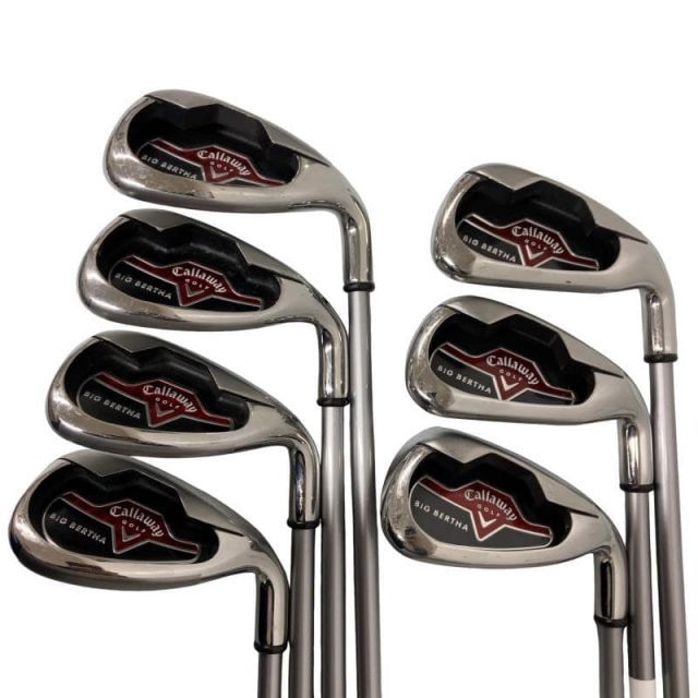 中古】 キャロウェイ BIG BERTHA IRONS(2006) 8S レディース アイアン