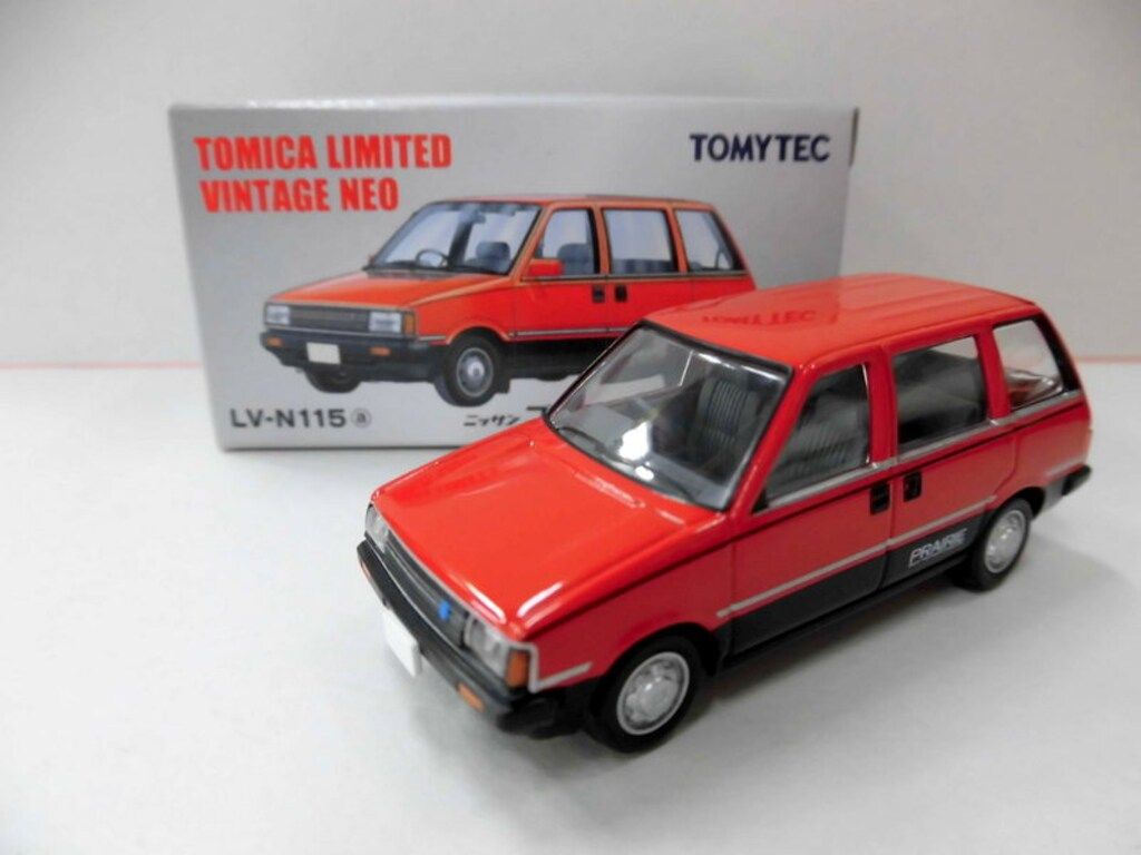【新品】TOMICA LIMITED VINTAGE NEO ニッサンプレーリー TOMYTEC TOMICA LIMITED VINTAGE NEO ニッサン プレーリー（赤