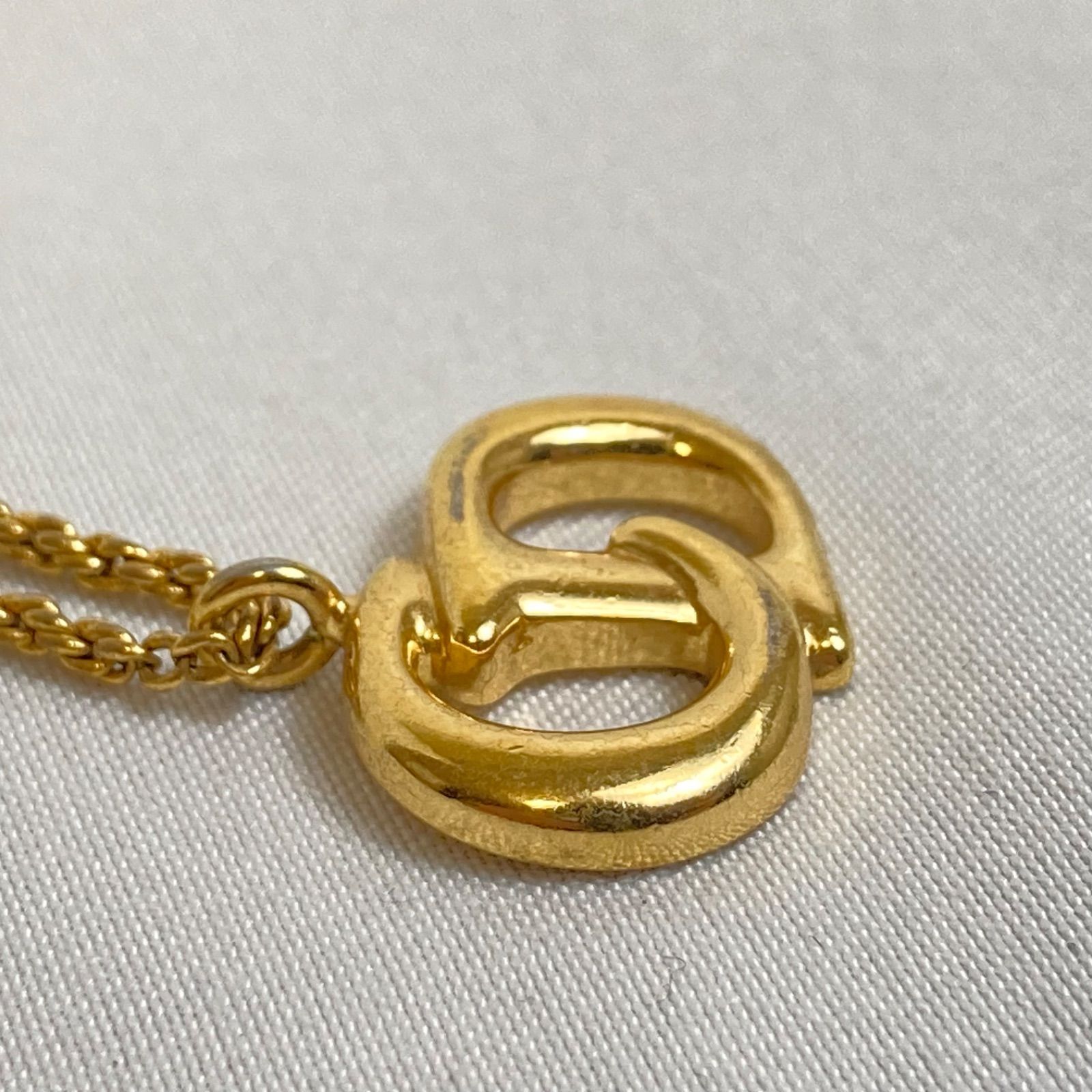 美品】Christian Dior クリスチャンディオール ネックレス ペンダント 