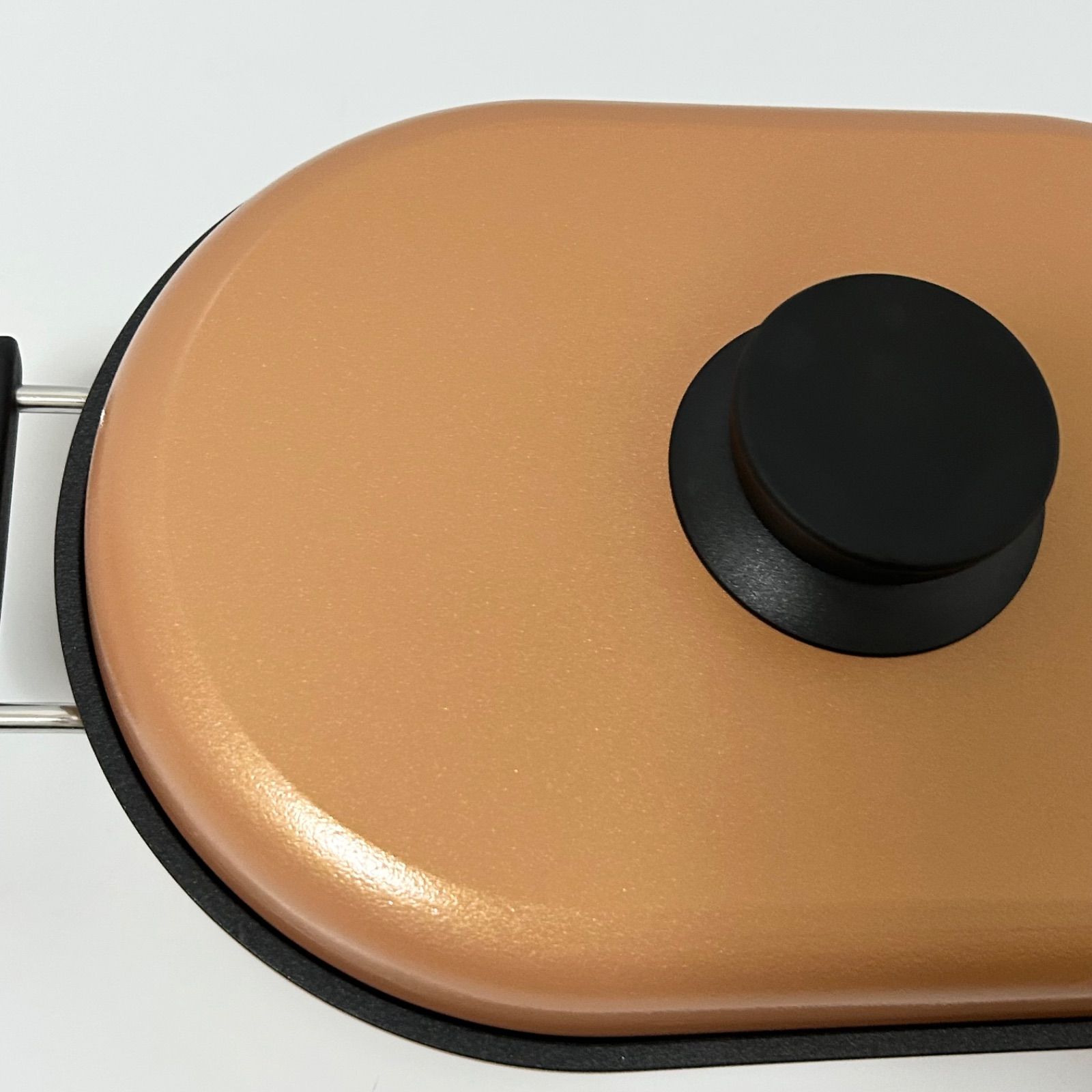 マル球産業　Dream Pan New 楕円形両手鍋 未使用 マル球産業 健康フライヤーNEW ドリームパン MS-OV-2P オレンジ