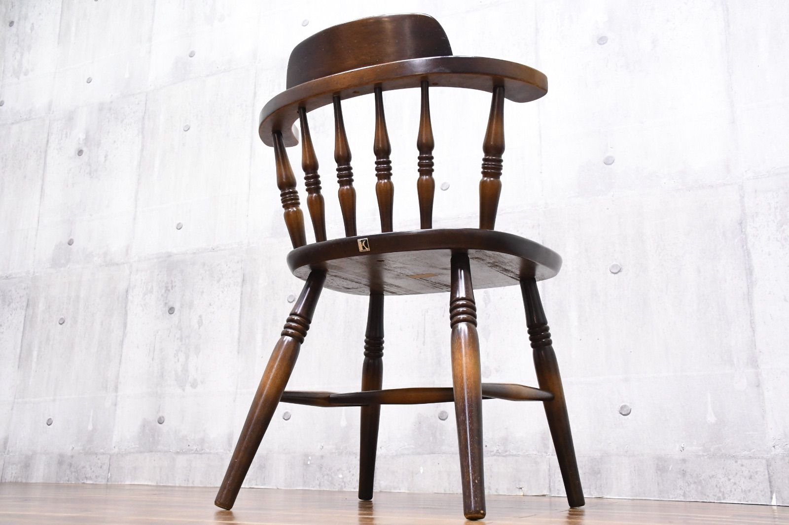 ヴィンテージ　チェア EKC76 飛騨産業 HIDA キツツキ 穂高シリーズ C81 ウィンザーチェア