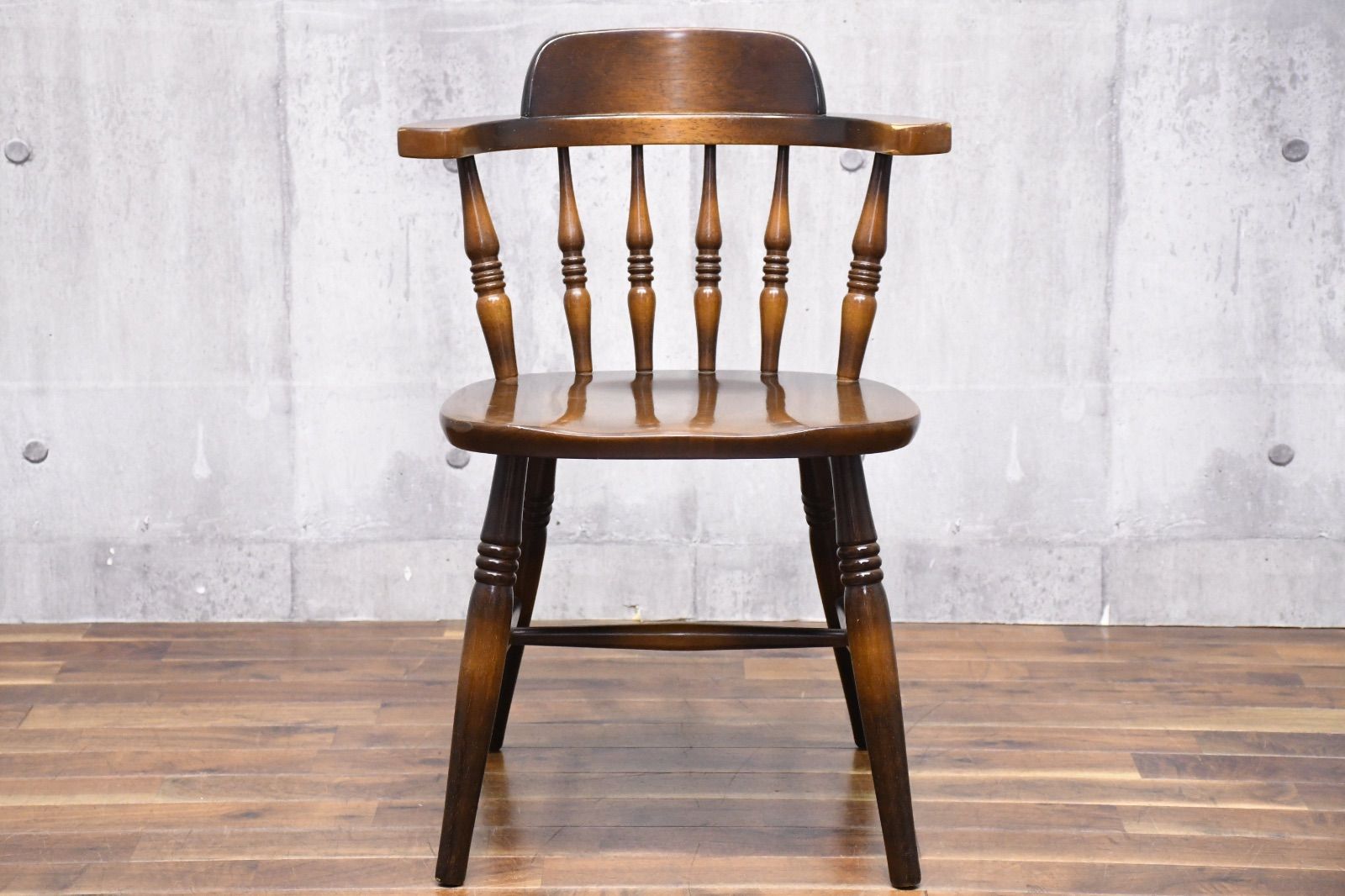 【tmka】飛騨産業 キツツキ 穂高 ウィンザーチェア 飛騨産業 キツツキマーク 穂高シリーズ キャプテンチェア 2脚セット