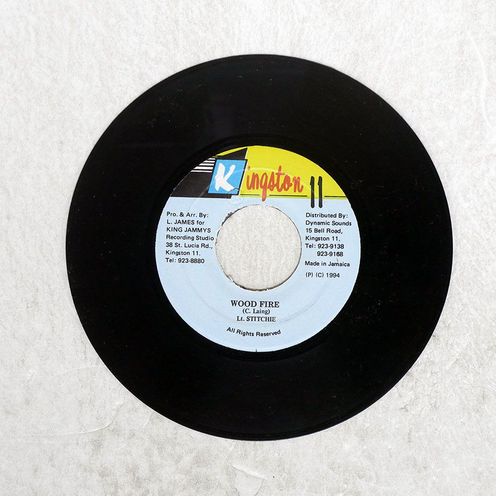 ジャマイカ盤 LT. STITCHIE/WOOD FIRE/KINGSTON 11 NONE 7 □ - メルカリ