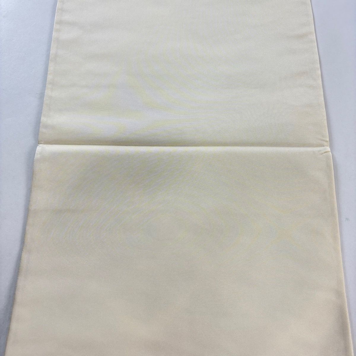  袋帯 河合美術織物 落款 京西陣織 七宝 金糸 箔 クリーム 六通 正絹 袋帯 帯