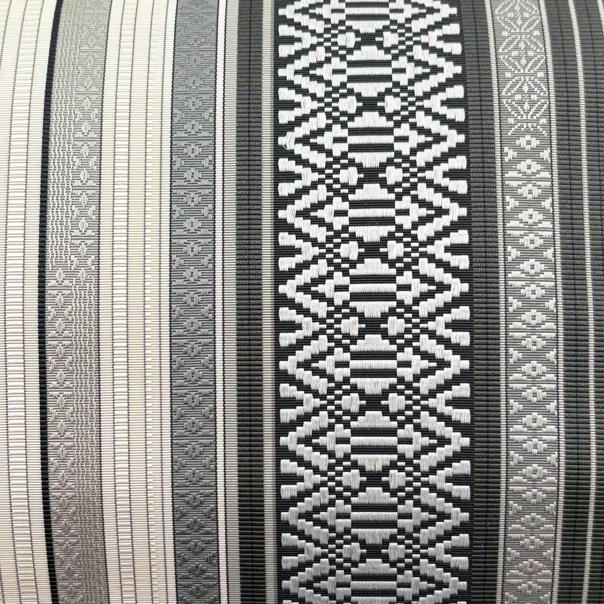 名古屋帯 逸品 証紙 八寸名古屋帯 松葉仕立て 博多織 筑前間道 独鈷柄