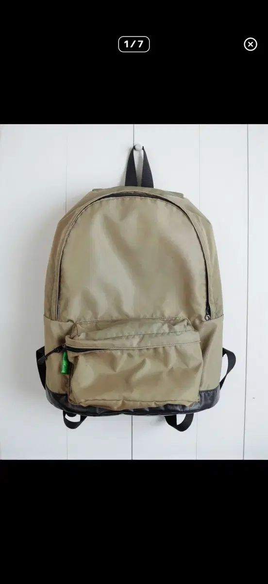 吉田カバン PORTER◇リュック/ナイロン/ベージュ/GIRL PORTER GIRL