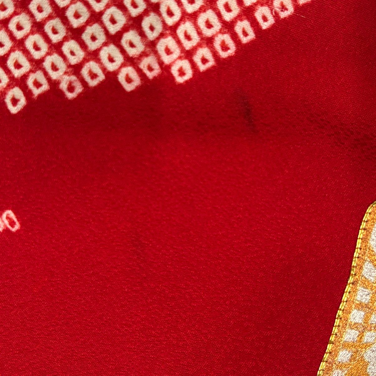 成人式振袖身丈171.5cm裄丈67cm御所車菊金糸絞り赤正絹上質フルセット 成人式振袖身丈171.5cm裄丈67cm御所車菊金糸絞り赤正絹上質