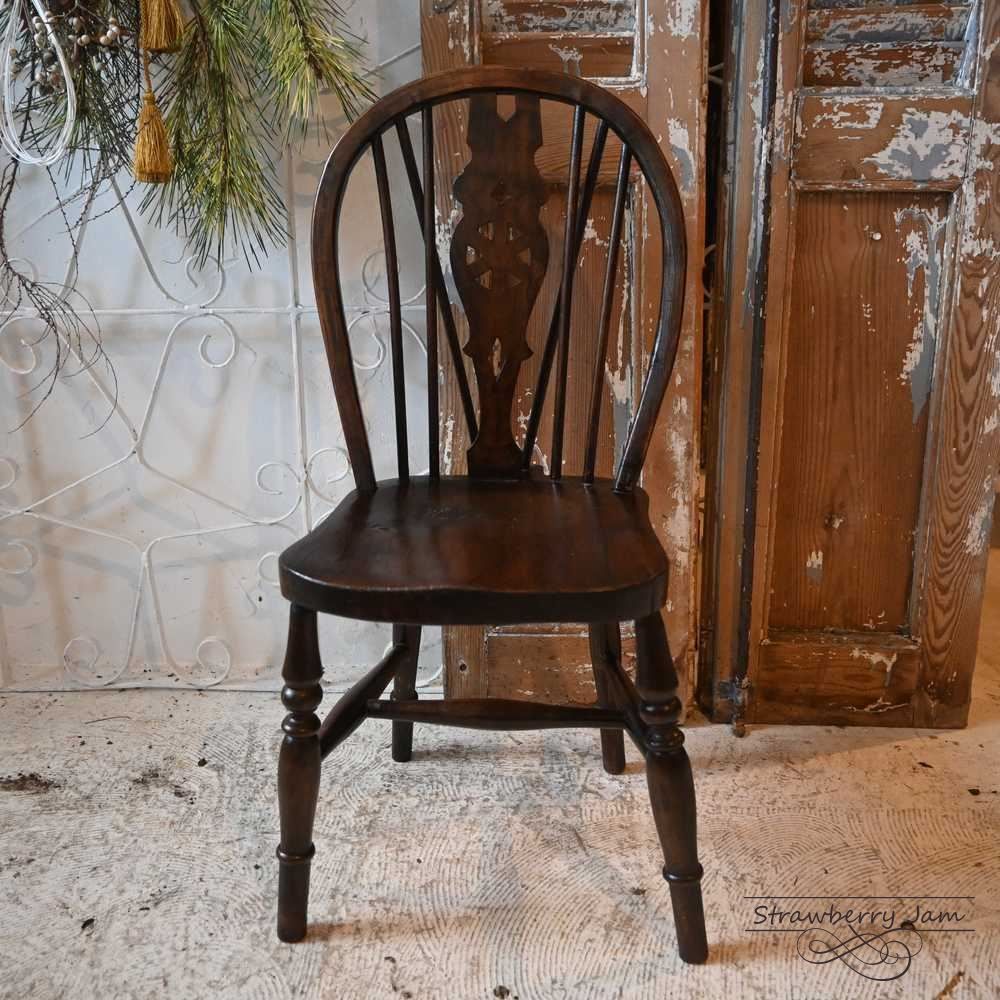 L3710-11 英国アンティーク チャイルドチェア ヴィクトリアン