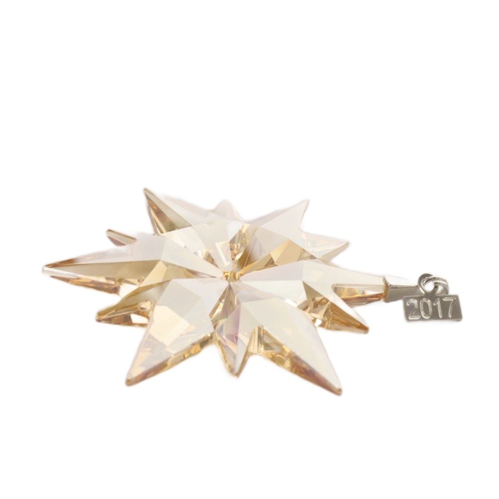 スワロフスキー SWAROVSKI クリスマス オーナメント 2017 茶色