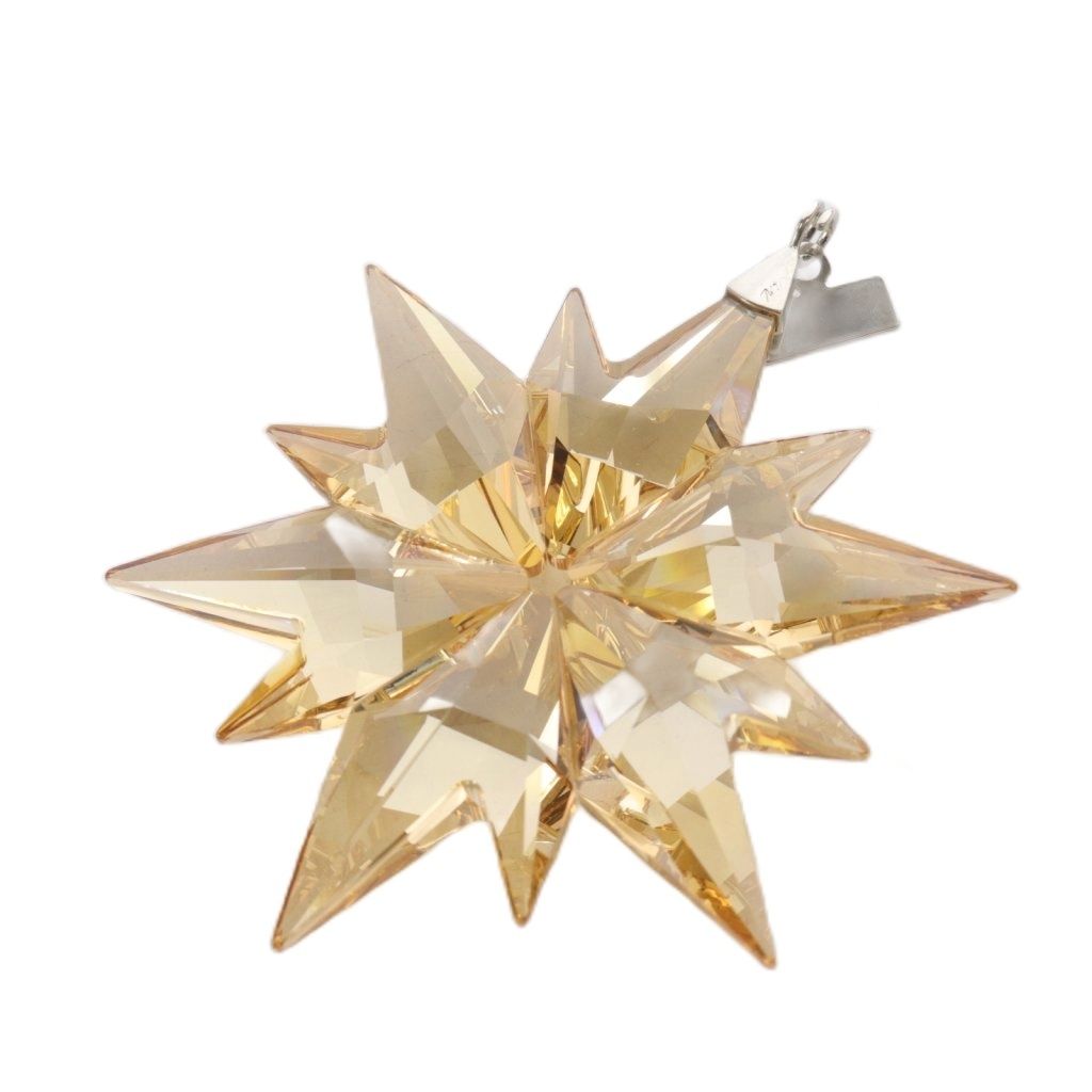 スワロフスキー SWAROVSKI クリスマス オーナメント 2017 茶色
