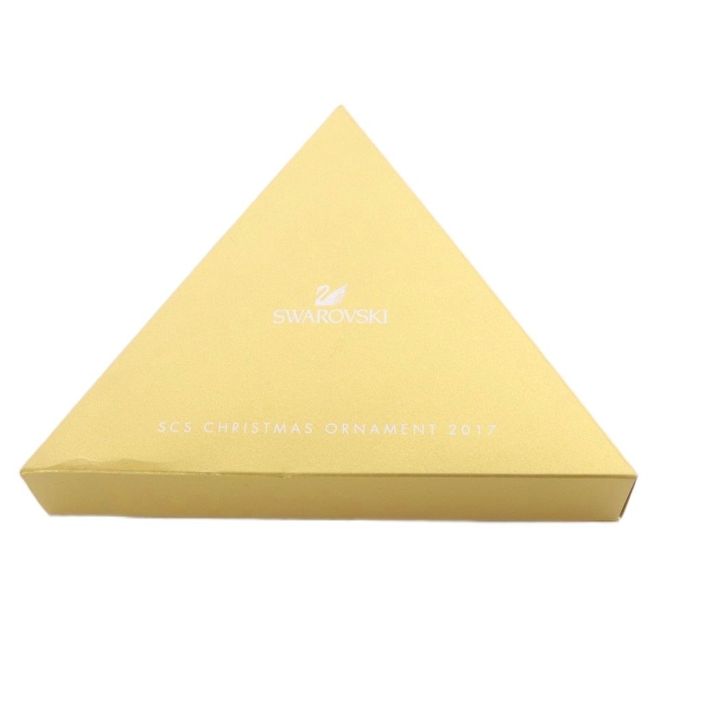 スワロフスキー SWAROVSKI クリスマス オーナメント 2017 茶色