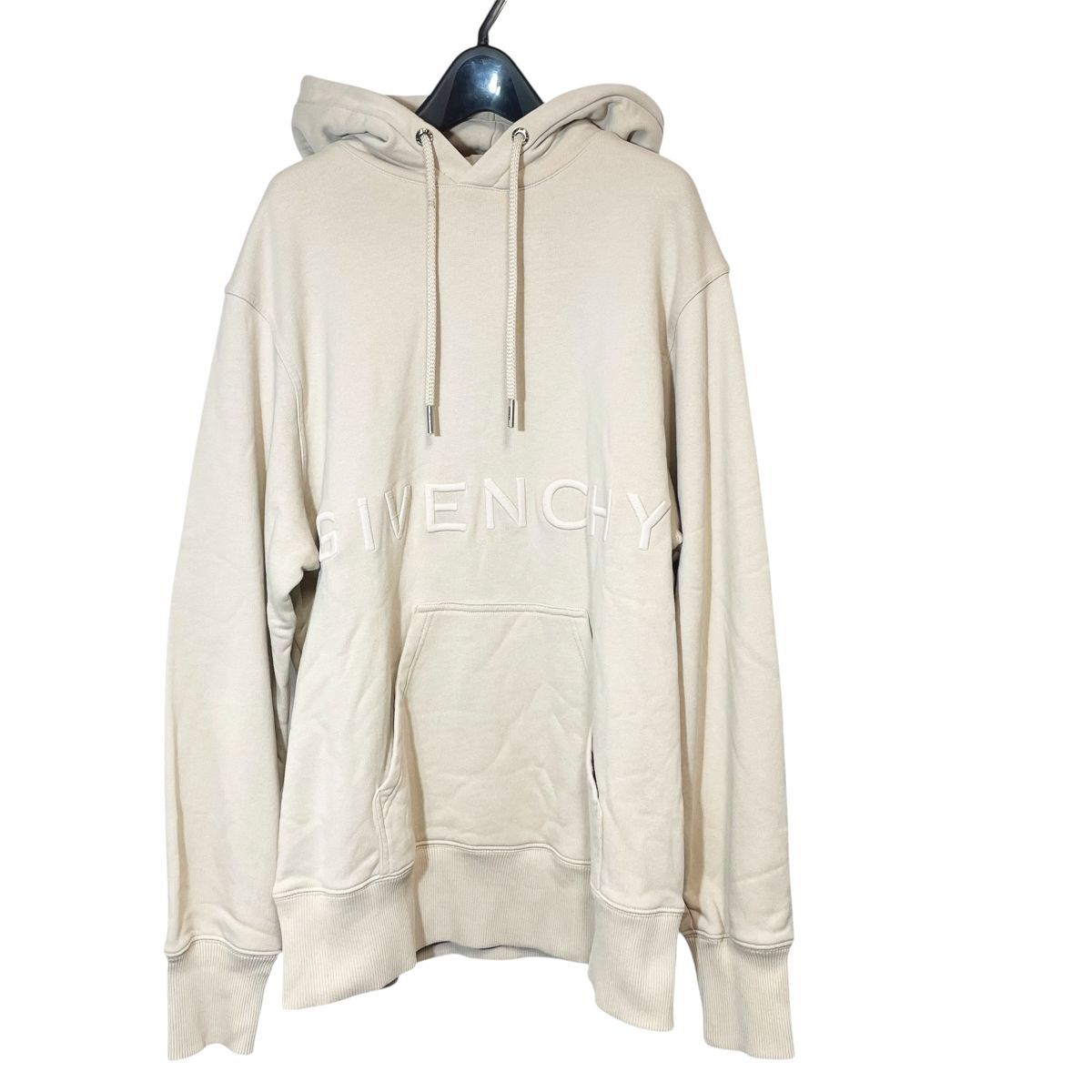 中古】Givenchy ジバンシィ 4Gロゴ刺繍プルオーバーパーカー 