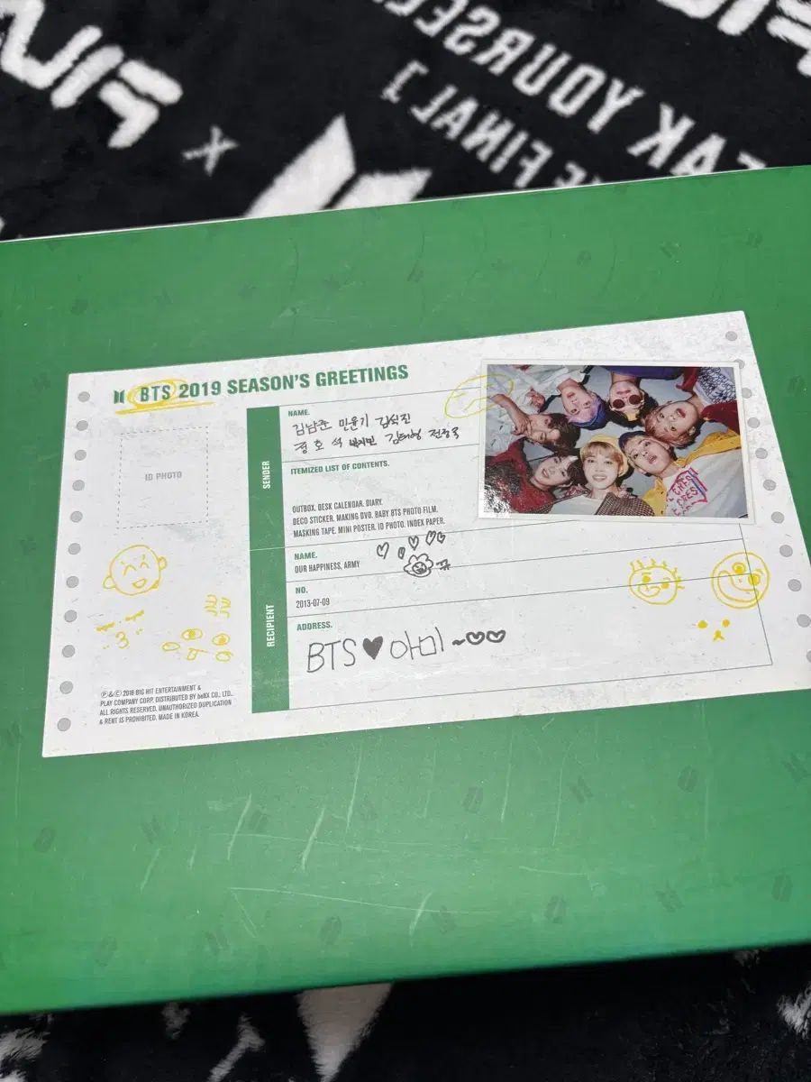 BTS 2019 シーグリ DVD メモ帳 - メルカリ