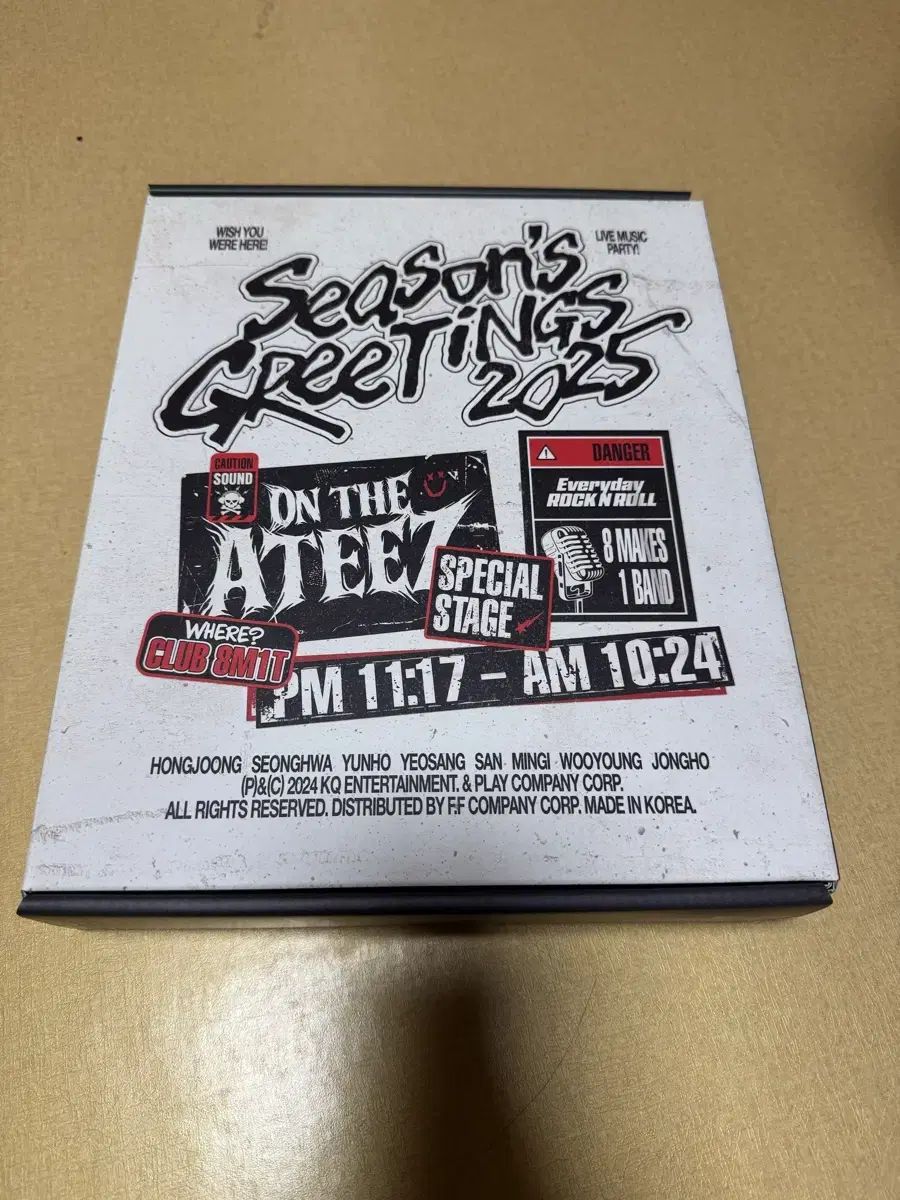 ATEEZ（エイティーズ・アチズ） 2025 シーグリ シーズングリーティング