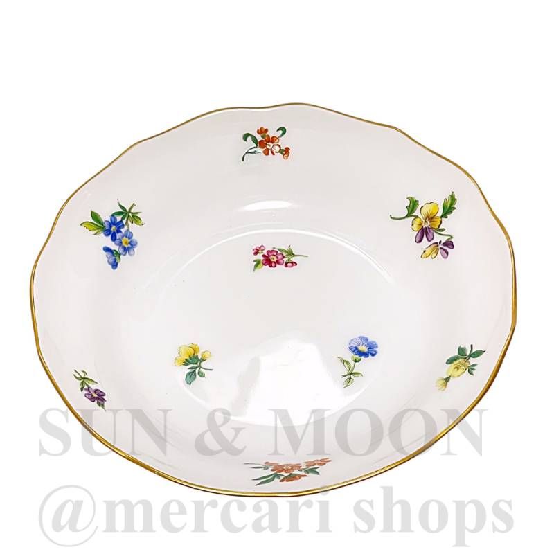 美品 フッチェンロイター プレート 14cm ミラベル 花柄 小花 中皿 小皿