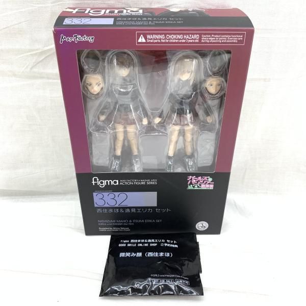 中古】箱日焼け)figma 西住まほ & 逸見エリカ セット[91] - メルカリ
