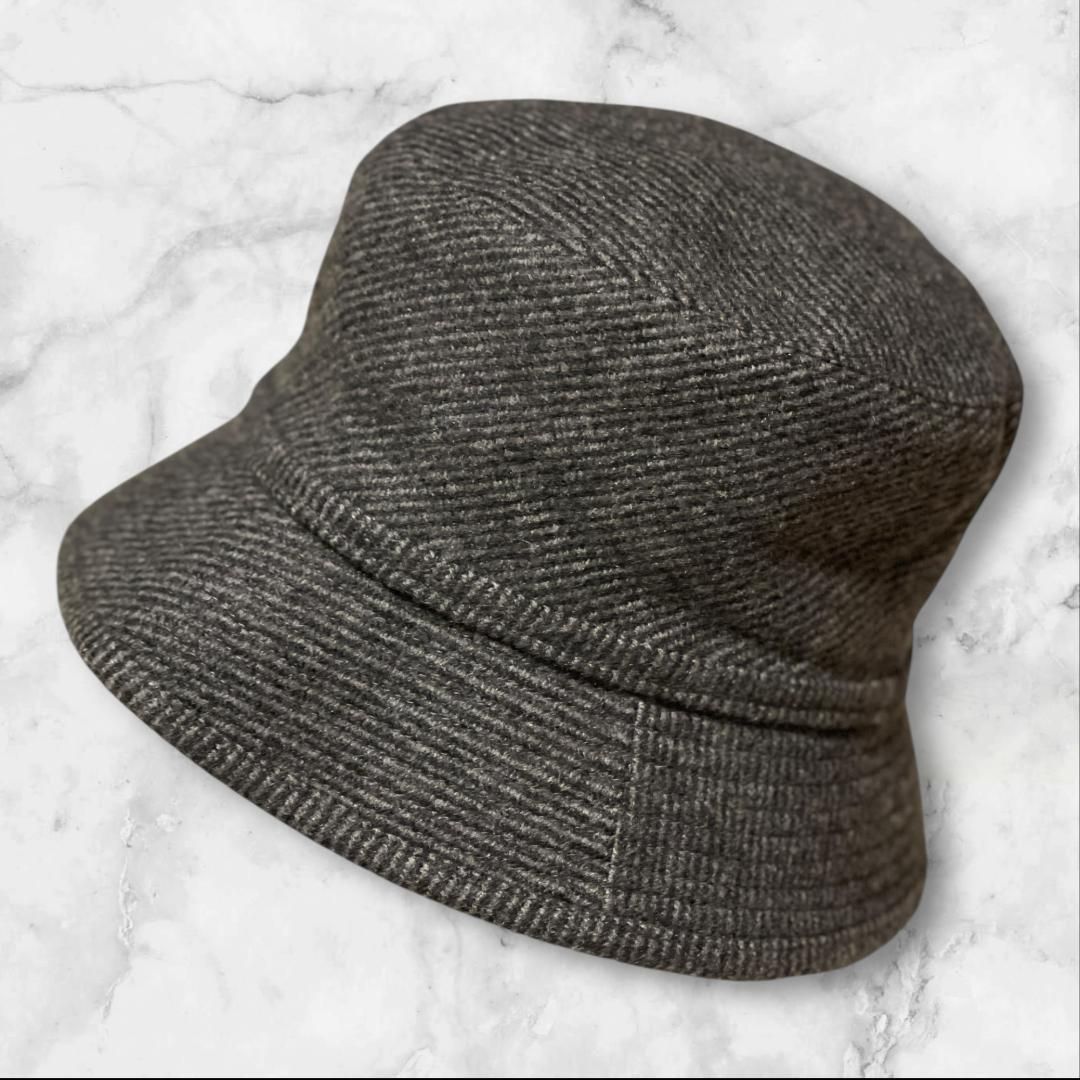 エルメス Motsch 高級ウール 57 バケットハット - メルカリ