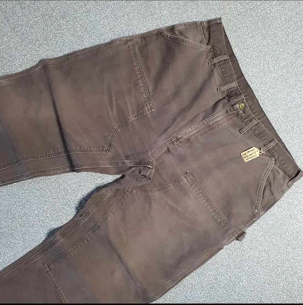 44x30 Carhartt カーハート 購入 B136 DKB ダーク ブラウン ダブルニー