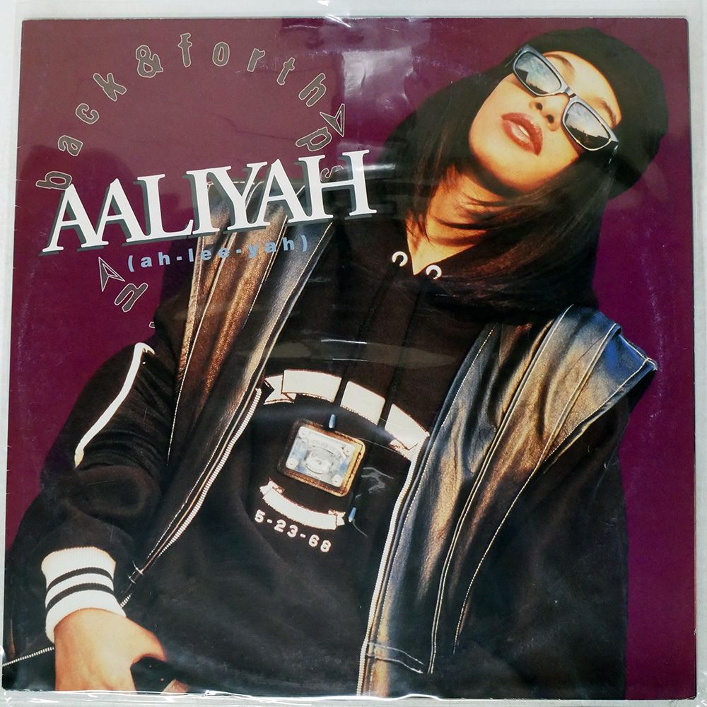 洋楽 AALYAH JIVE 英 UK盤 AALIYAH/BACK&FORTH/JIVE JIVET357 12 - メルカリ