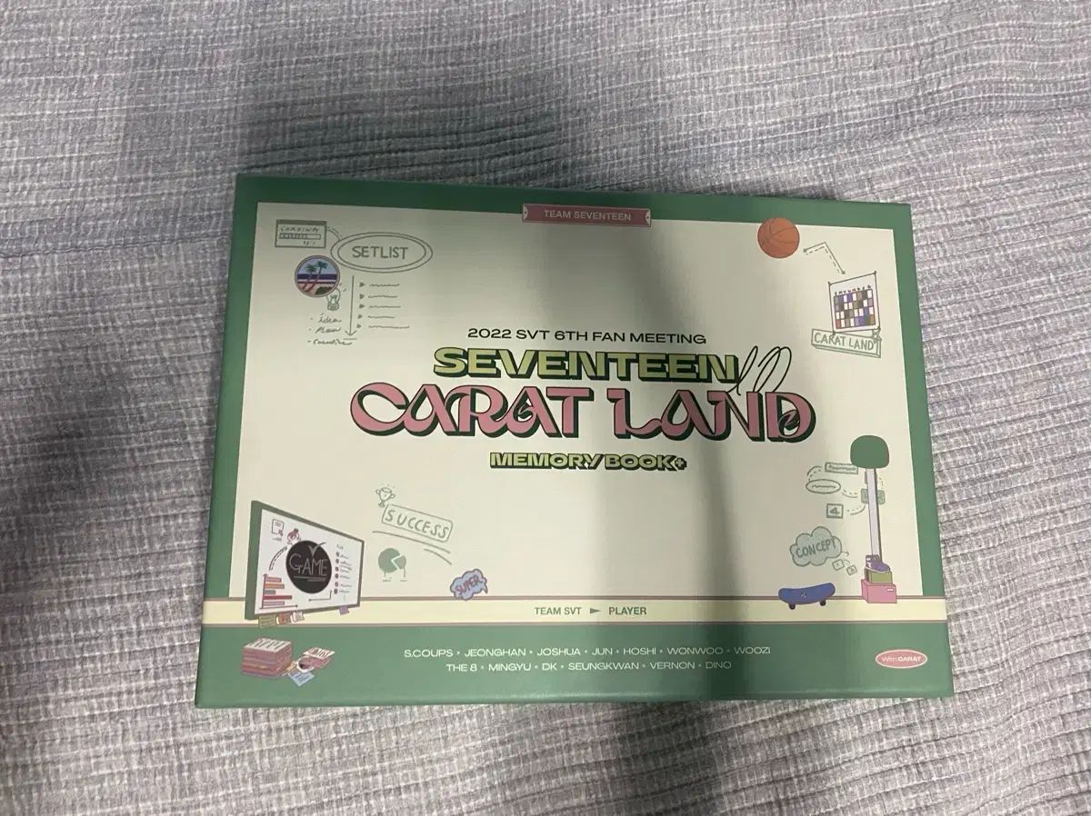 SEVENTEEN 2022 カラット CARAT LAND メモリーブック BOOK DVD