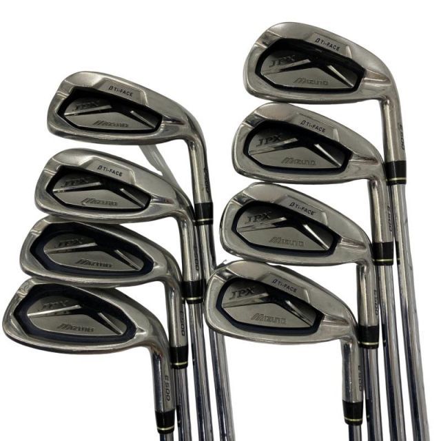 【中古】 ミズノ JPX E500 FORGED  9S アイアンセット IR NS PRO 950GH HT (フレックスS) メンズ 男性用 右利き 右用 Cランク ゴルフクラブ