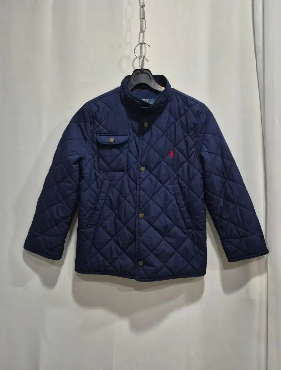 ポロラルフローレン キッズ キルティング ジャケット ネイビー 7