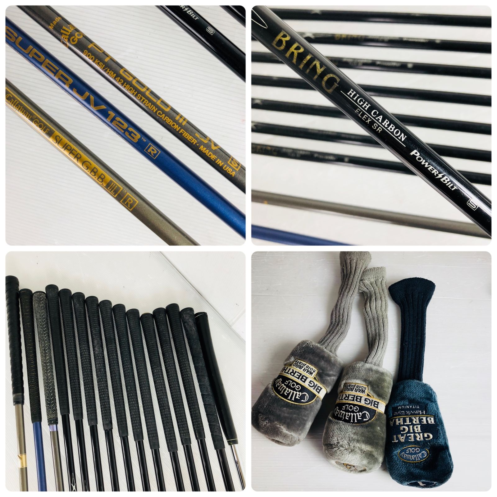 初心者豪華セット✨　Callaway BIG BERTHA ゴルフクラブ 15本 豪華 15本 Callaway キャロウェイ BIG BERTHA ビッグバーサ メンズ