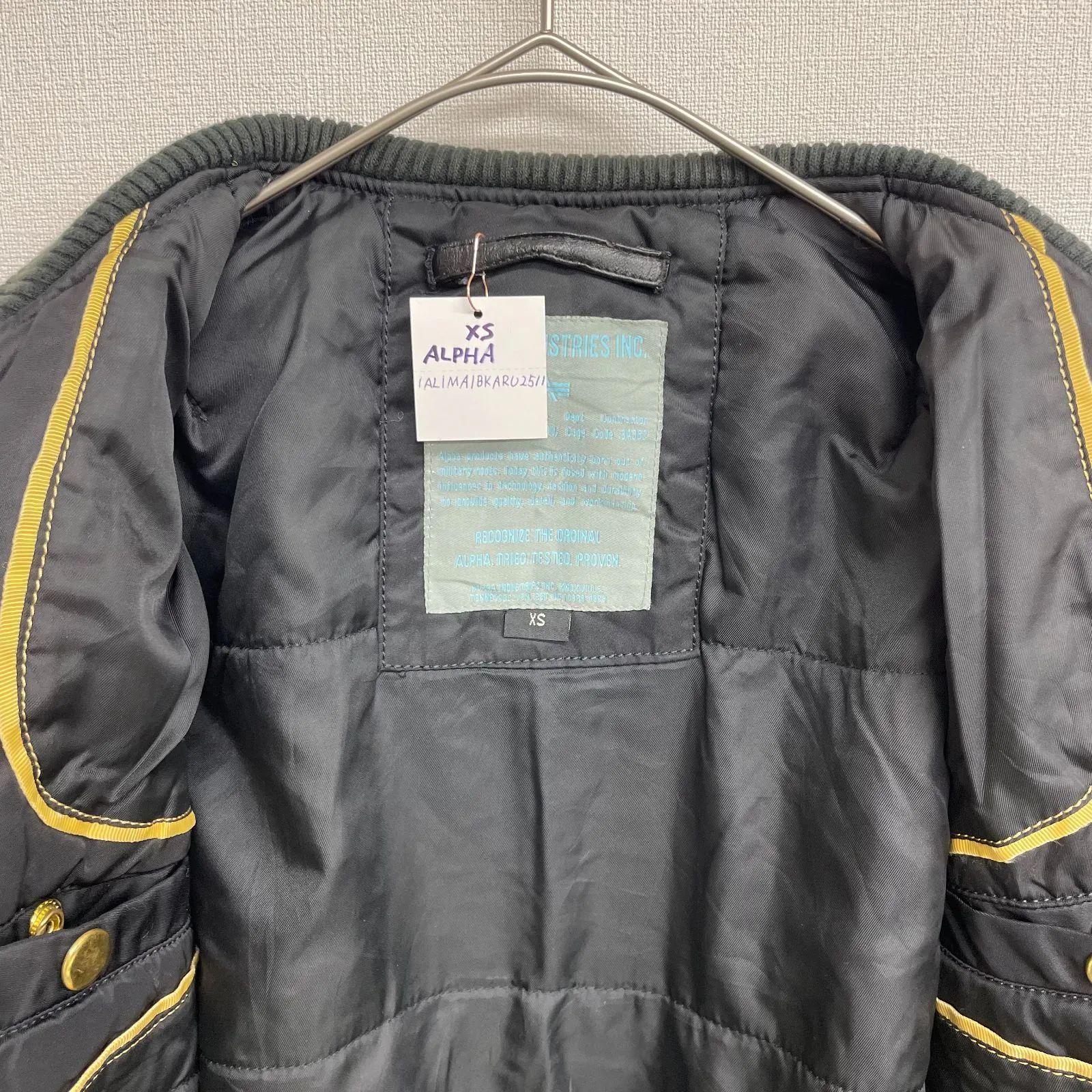 ALPHA INDUSTRIES ブラック フライトジャケット 楽天市場】アルファ インダストリーズ アウター ALPHA INDUSTRIES CWU