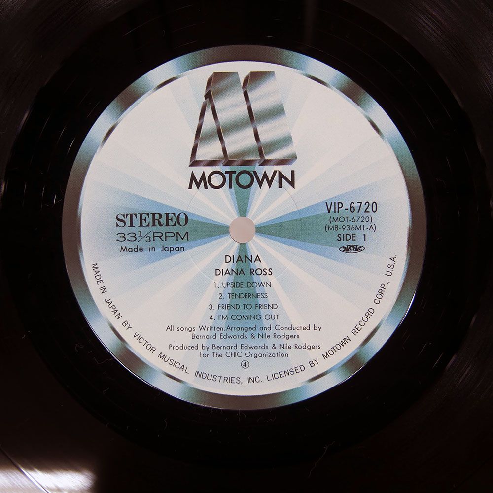 帯付き 国内盤 ダイアナロス/ダイアナ/MOTOWN VIP6720 LP - メルカリ