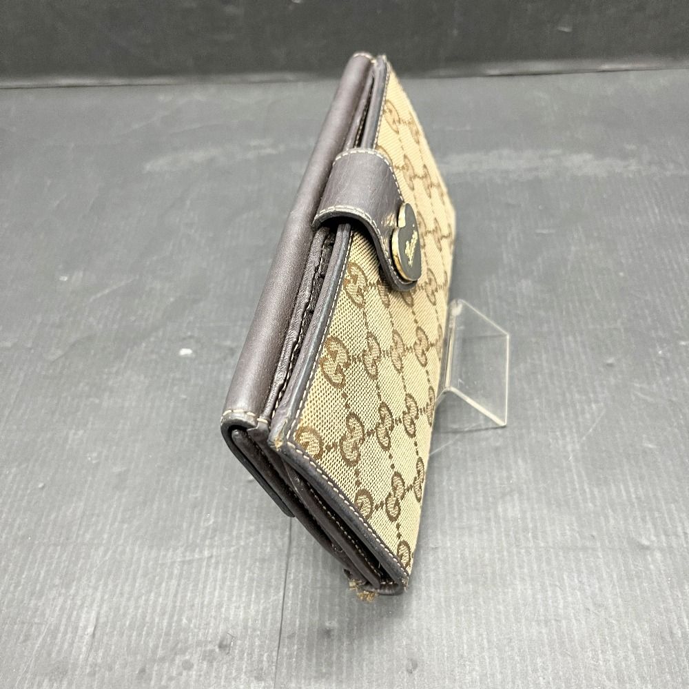 グッチ チェーンウォレット ハンドバッグ 長財布 GG キャンバス プレート GUCCI（グッチ） 財布 長財布 ショルダーウォレット ショルダーバッグ