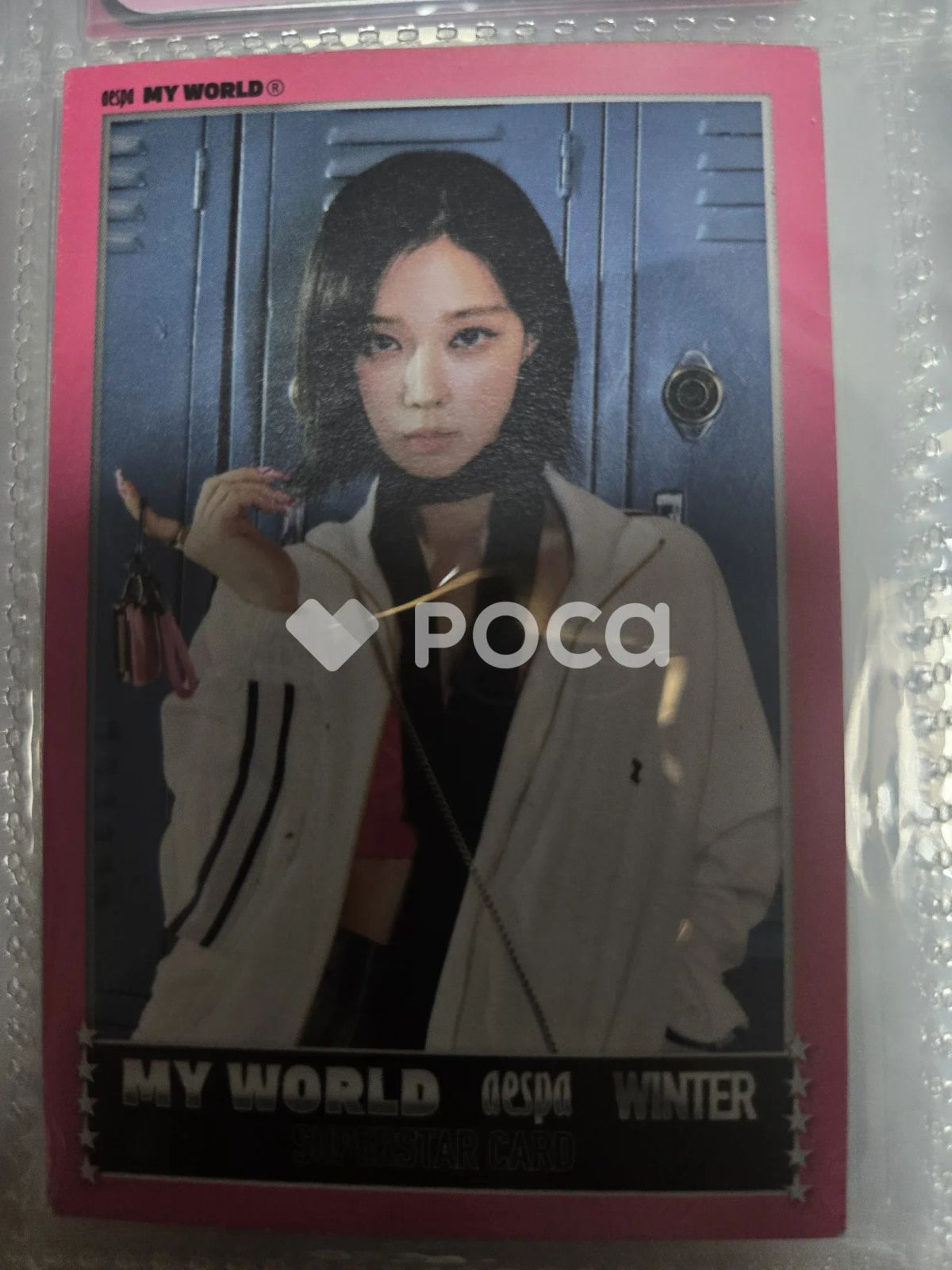 aespa ウィンター MY WORLD Zine Ver. トレーディングカードセット